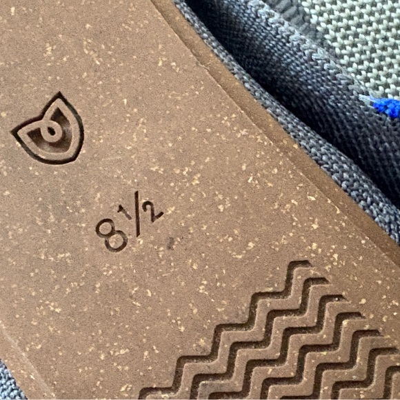 Rothy's Women's "The Daily Flat" - Gray & Blue Ballet Flats - SIZE 8.5 - Picture 7 of 9